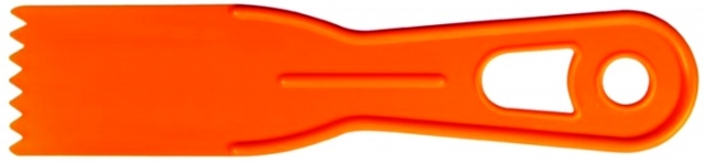 ESPATULA PLASTICA DENTADA (TRAMONTINA)