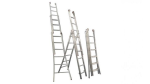 ESCADAS EXTENS�VEIS EM ALUM�NIO 3X1