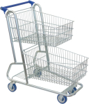 CARRO SUPER 2 CESTAS 70 LITROS